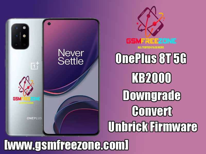 OnePlus 8T 5G KB2000 Downgrade