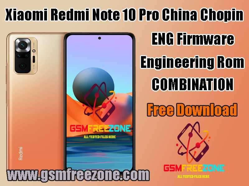 Redmi note 10 pro china chopin Eng