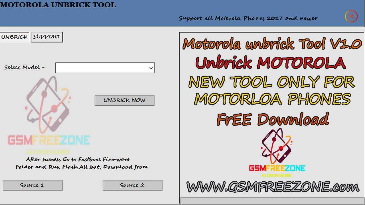 Motorola Unbrick Tool V1.0 Free