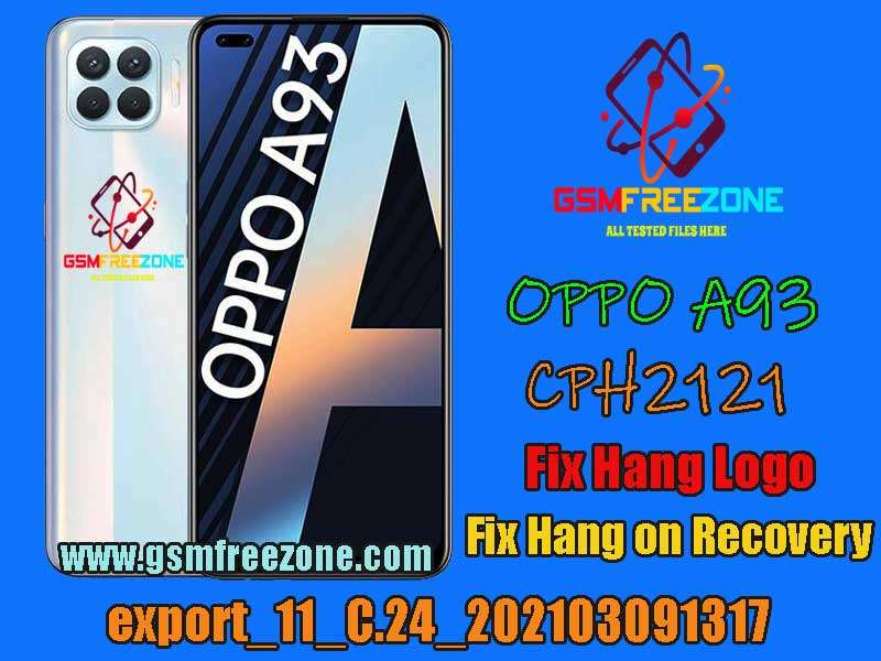 OPPO A93 CPH2121 Fix Recovery Mod