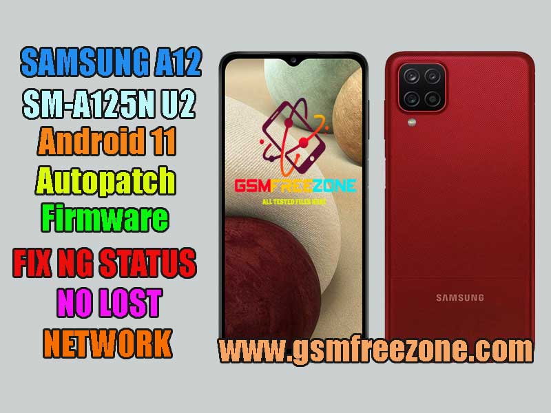 SM-A125N U2 Android 11 Autopatch