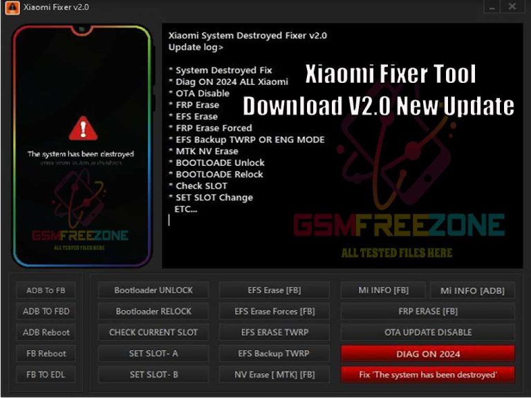 Xiaomi Fixer Tool V2.0 Latest Download